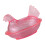 Unique Plastic Hen on Nest Candy Jar Covered Candy Bowl-Pink 1