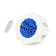 Functional Flipping Action Timers Countdowns For Kitchen-White