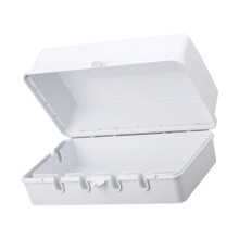 Universal Electrical Waterproof Box Accommodating Various-White
