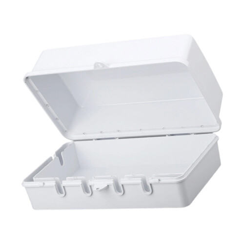 Universal Electrical Waterproof Box Accommodating Various-White