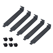Universal 12cm Metal Dust Cover for Graphics-Black nonporous