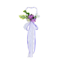 Eleganter Seidenblumen-Zauberstab für Hochzeit,-Lila