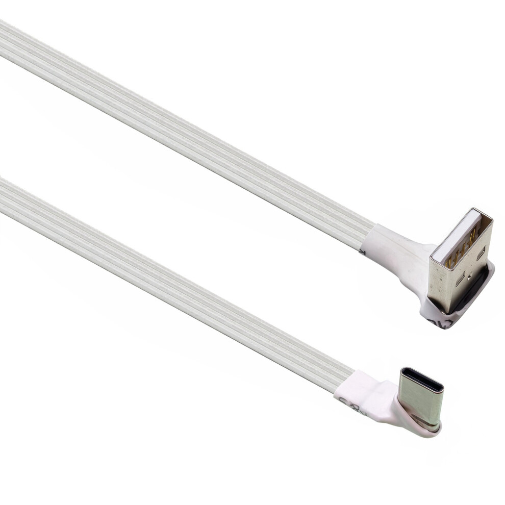 1.5Mm Slim Usb A To Type C Extension Cable 6-2M Amdo Cmzw White 7751001356254