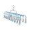 Stainless Steel Sock Hanger 20 Clip Rustproof Garment-Blue 1