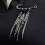 Versatile Alloy Fringe Pin For Clothing Enhancement Secure-1431 7