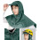 Multipurpose Waterproof Protective Hood Prevents Sweat-Green 3