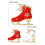 Broche créative pour chaussures de patinage de ski, pour-Blanc 3
