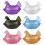 Artistic Plastic Hen on Nest Candy Bowl Covered Jar- Clear 2