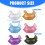 Artistic Plastic Hen on Nest Candy Bowl Covered Jar- Clear 4