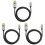 Improved Connectivity USB C to  Cable for 8K60Hz Clearly-1m 2