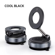 Magnetic Car Phone Holder Strong Suction 360° Adjustable Foldable Universal Mount Dashboard Windshield Desk Stand for Mobile