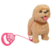Fun Interactive Plush Toy Dog Mimicking Real Dog for-Yellow