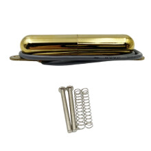 Eenvoudige installatie Lipstick-vorm Single Coil-Gouden