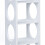 Witte wijnrekset van 2 6