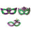 2pcs Lightweight Sequins Mask with Elastic Band-Three color hat 2