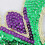 2pcs Lightweight Sequins Mask with Elastic-three color flame 5
