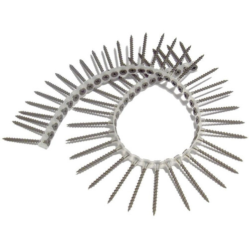 Forgefix Forgefix Collated Drywall Screws, Phillips, Bugle Head