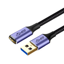Câble de données USB 3 0 A mâle vers USB C femelle, 10Gbps,-0,2m