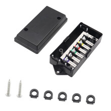 7 Way Trailer Junction Box Featuring Independent Fuses