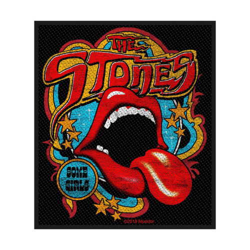 The Rolling Stones Some Girls Woven Patch