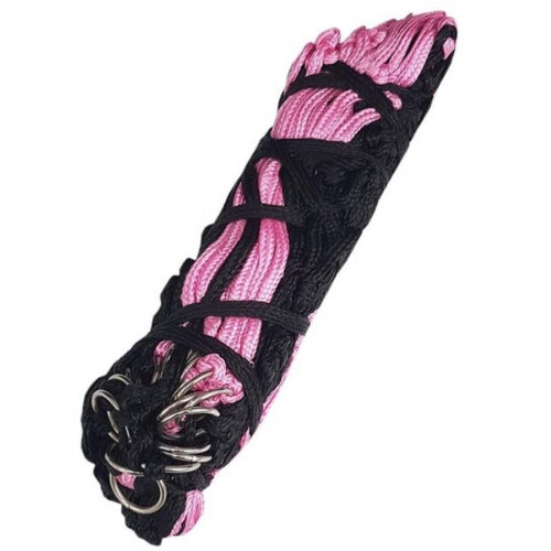 (One Size, Black/Pink) Lincoln Small Holed Hay Net
