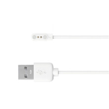 Wear Resistant USB Magnetic Charging Cord Power Cable-White