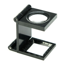 Loupe pliable polyvalente, idéale pour l'inspection des tissus,