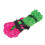 (One Size, Pink/Green) HyCLASS Horse Hay Net 1