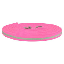 (8m, Pink) HyVIZ Reflector Lunge Rein