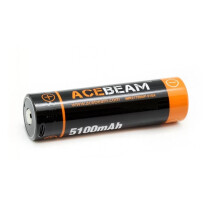 Acebeam 21700 (5100mAh) 3.7V USB Protected Battery
