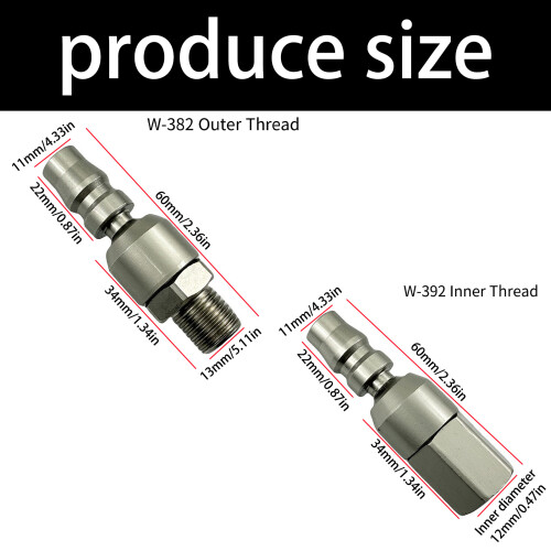 Universal Joint Quick Releases Air Tool Fitting-Female Thread 1