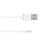 Câble de chargement USB magnétique de voyage, transfert de-Blanc 1