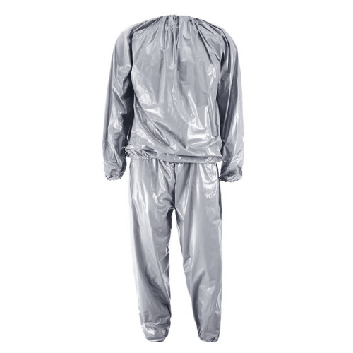 Windproof Waterproof Exercise Outfit Tear Resistant-Silver S