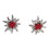 Practical Edelweiss Dangle Earrings-Edelweiss earrings 8 1