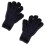 Gants ménagers polyvalents en microfibre douce, pièges les- Noir 1