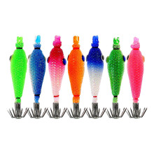 7pcs Artificial Hard Baits Lures Baits Cuttlefish Hook 5.5cm