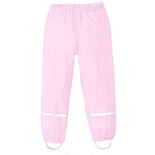Regendichte broek met elastische taille voor kinderen,-Roze 122