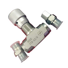 3/8Inch Two Way Throttle Valves For Fluid Gas Oil Systems Easy