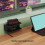 Double Layer Wall Mounted Phone Organizers Universal-Black 5