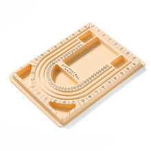 Multi Functional Plastic Beading Tray For-yellow necklace plat