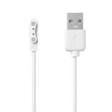Fil de cordon de charge magnétique 2 broches, espace de-Blanc