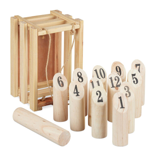 Juego de madera Kubb