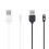 Wear Resistant USB Magnetic Charging Cord Power Cable-White 2
