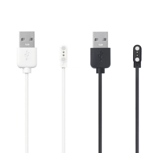Wear Resistant USB Magnetic Charging Cord Power Cable-White 1