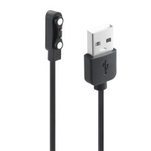 USB Charging Cable Dock Base Adapter Cord For RS4 LS12-Black