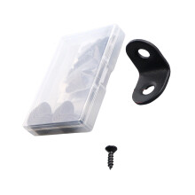 10Pcs Stainless Steel Angles Brackets Corner Brace Joint-30