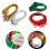 Paquet de 200 cintres pour décorations de Noël,-Argent 7