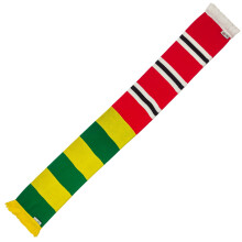 Fan Originals Football Bar Scarf United Colours Red White Black Green Gold