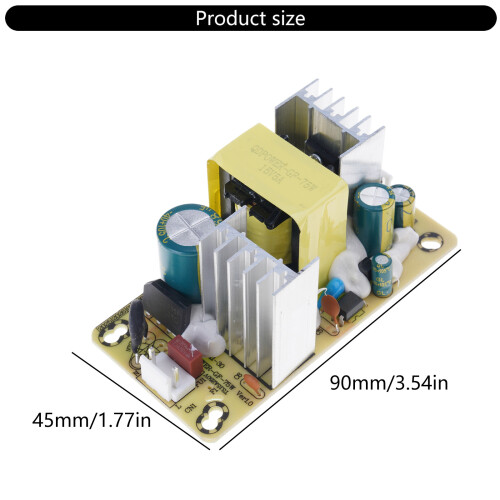 Entrée universelle AC 110V à 240V vers Module d'alimentation à 2