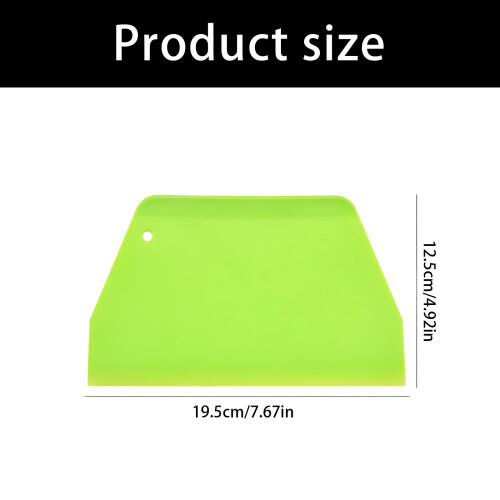 Grattoirs de cuisson en plastique PP de qualité-Blanc 2
